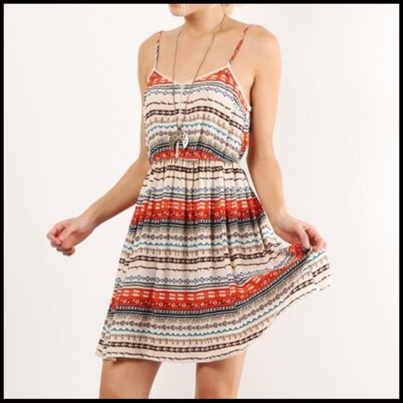 Tribal Print Dress - Picture 4 of 7